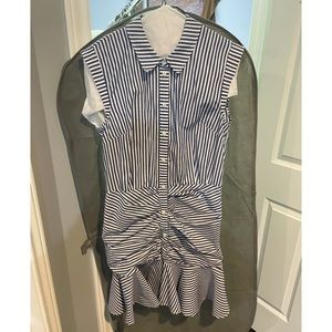Veronica Beard Bell Button-Down Dress (Size 8)